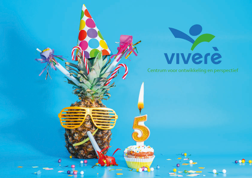 Viverè Centrum voor ontwikkeling en perspectief bestaat 5 jaar